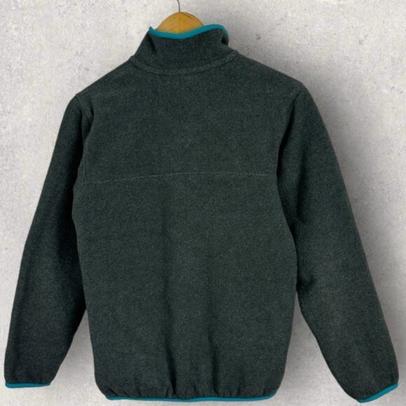 Patagonia T-Snap Synchilla Fleece Grey Blue Size XS Womens Hiking Sweater Top - Picture 4 of 14